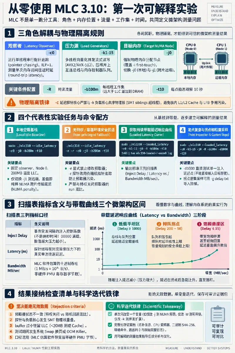 MLC 3.10 从三角色定义测量问题，到空载与带载任务、曲线解释、运行接纳和证据保存的完整实验指南